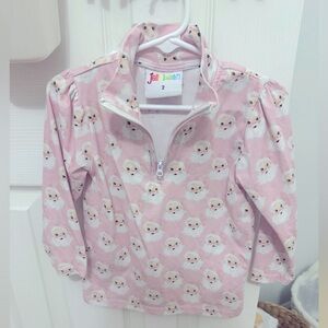 Jelly Bean. 2T. Santa Zipper Jacket.